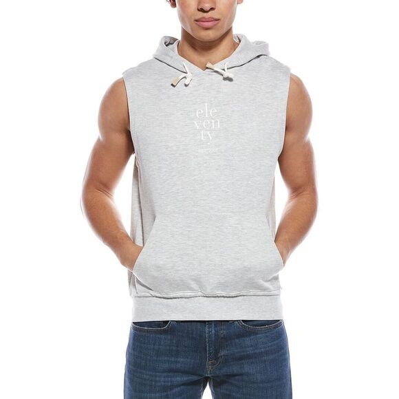 Eleventy MensLeisurewear Hooded Gilet